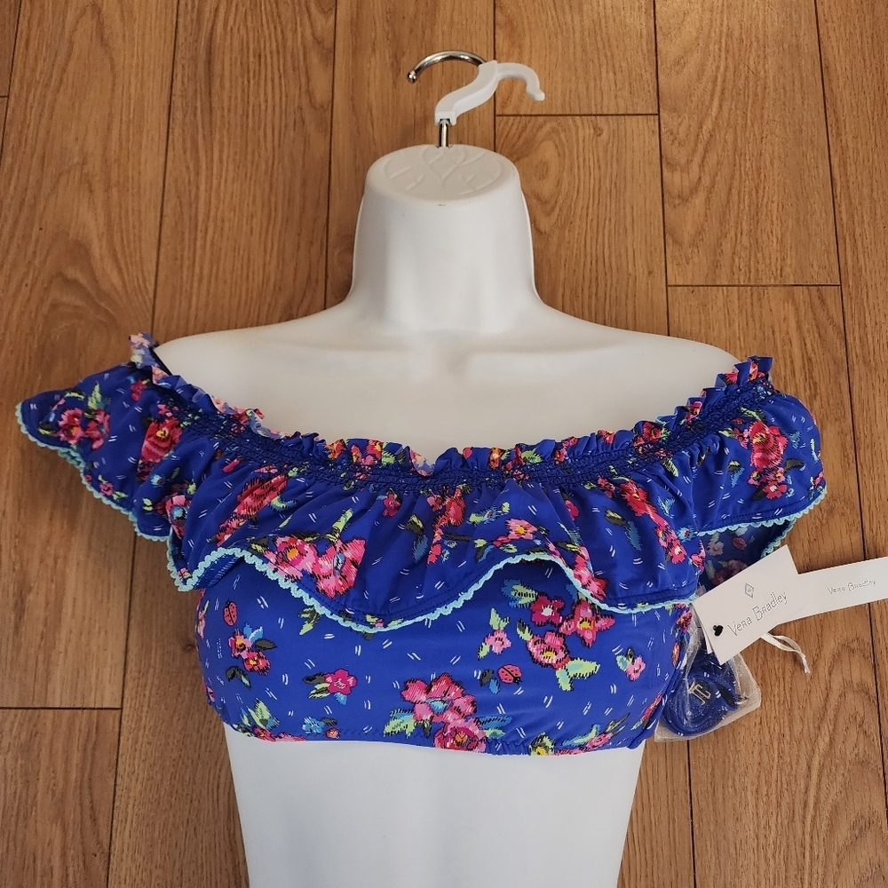 NWT Vera Bradley Bikini Top- Small